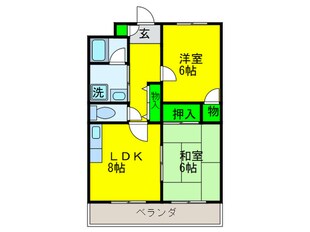 アイデイリック白鷺の物件間取画像